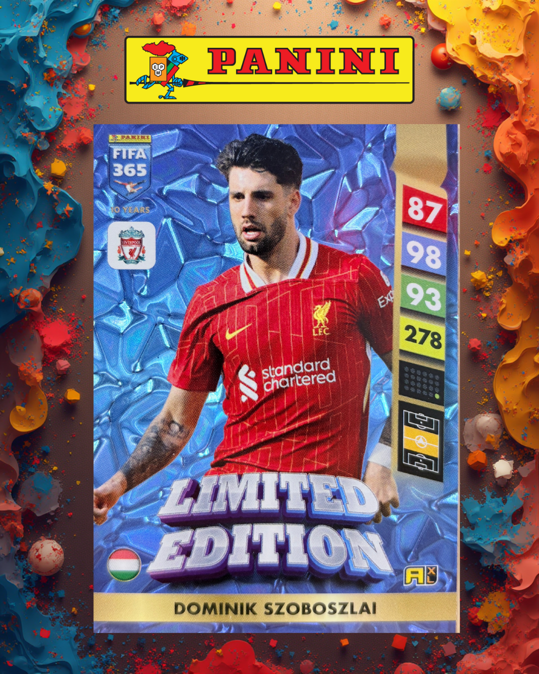 Panini Fifa 365 Dominic Szoboszlai Limited Edition Kart