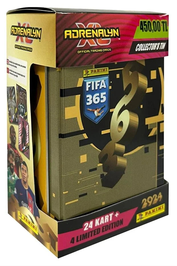 Panini FIFA 365 Adrenalyn XL 2024 Teneke Kutu Futbolcu Kartları