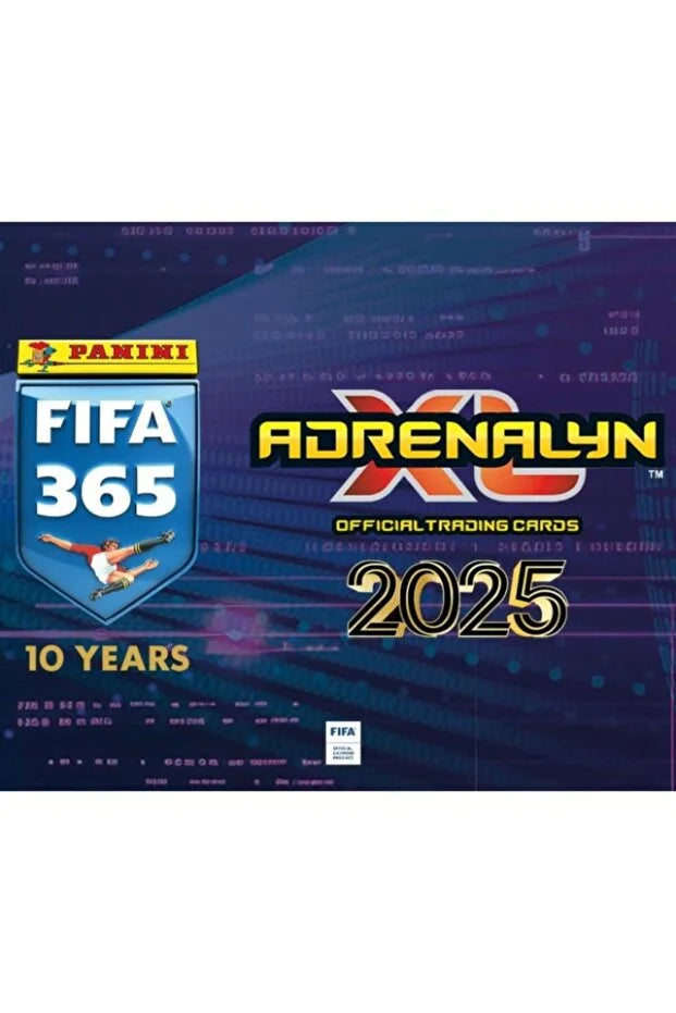 Panini Futbol Kartları 2025 Paketi - 3 Paket Adrenalyn XL World TOP Kulüpler, Takım ve Oyuncular Futbol Ticaret Kartları | Panini Koleksiyon Paketleriv